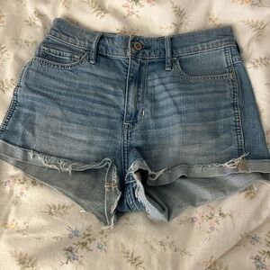 Women's Hollister Blue Denim Shorts